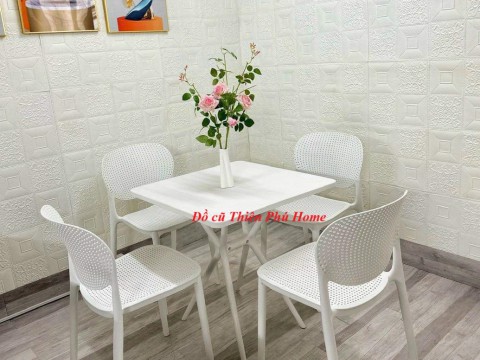 Đồ cũ Thiên Phú Home - Bàn Ghế Cafe Giá Rẻ - Bàn Ghế Cafe Nhựa Đúc Tại Đà Nẵng