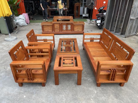 Bộ Salon Gỗ Xoan Đào