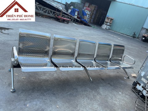 Đồ cũ Thiên Phú Home - Ghế Băng Inox 5 Chổ - Ghế Phòng Chờ Đồ cũ Thiên Phú Home - Ghế Băng Inox 5 Chổ - Ghế Phòng Chờ