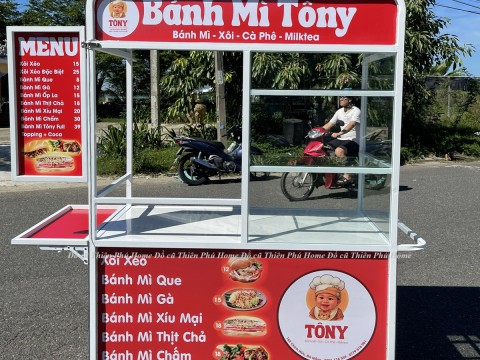 Thanh Lý Tủ Trà Sữa - Tủ Bánh Mì Giá Rẻ Tại Đà Nẵng