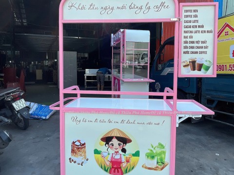 Đồ cũ Thiên Phú Home - Xe Bán Cafe Mang Đi Nhỏ Gọn - Giá Rẻ Tại Đà Nẵng