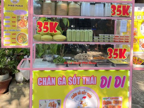Thanh Lý Xe Bán Hàng - Xe Đẩy Bán Hàng - Thanh Lý Tủ Bán Trà Sữa, Trà Chanh Di Động Giá Rẻ Tại Đà Nẵng