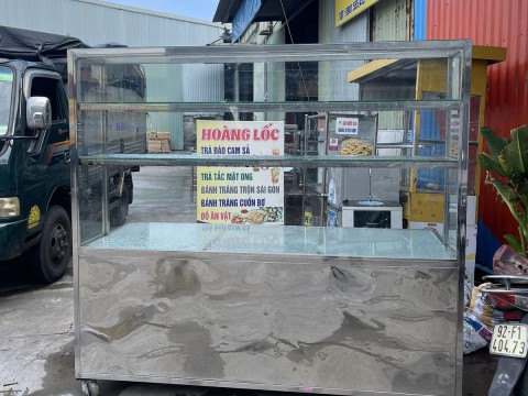 Đồ cũ Thiên Phú Home - Thanh Lý Xe bán Hàng Inox 304 Dài 2m - Đồ cũ Thiên Phú Home Đồ cũ Thiên Phú Home - Thanh Lý Xe bán Hàng Inox 304 Dài 2m - Đồ cũ Thiên Phú Home