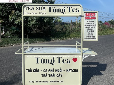 Xe Trà Sữa Đẹp - Tủ Trà Sữa Giá Rẻ Thiết Kế Theo Yêu Cầu Tại Đà Nẵng